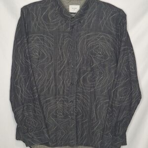 Billy Reid Butch Anthony Design LS Size XXL